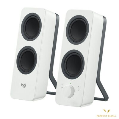 Logitech Z207 Stereo Speakers | 10W RMS | Bluetooth & 3.5mm | White