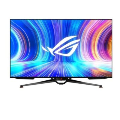 ASUS ROG Swift PG48UQ | 47.5″ 4K OLED Gaming Monitor | 138Hz | 0.1ms | HDR10 | HDMI, DisplayPort, USB Hub, VESA 300×300